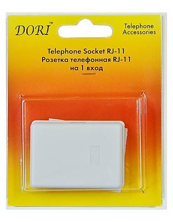 Телефонная розетка Dori RJ-11 2220 (6P4C)