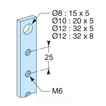 Schneider MG Tertiary 04053 ступенч распред.блок 250 A, 4 П